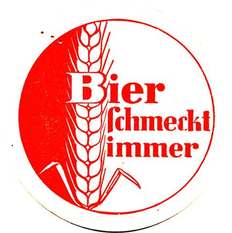 unbekannt ----- bier rund 2p (215-schmeckt immer-rot)